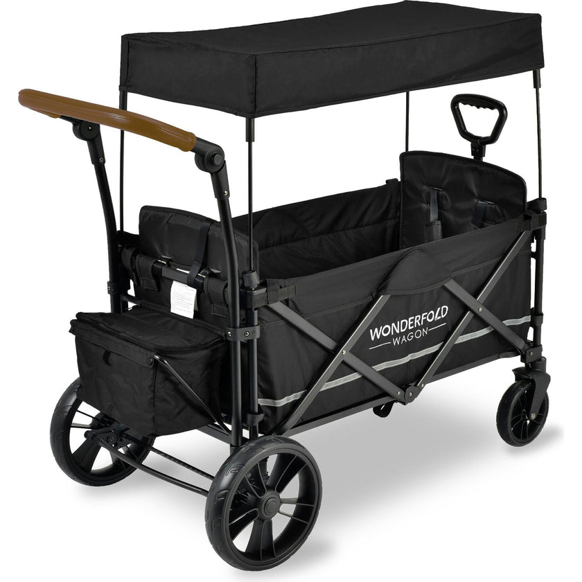 Pull & Push Double Stroller Wagon 2 Seater