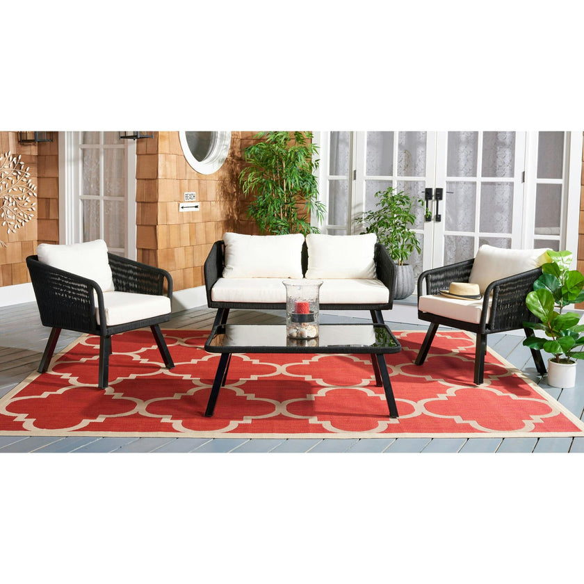 Kerson 4-Piece Rope Living Set