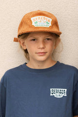 Cord Snapback Hat / Tan
