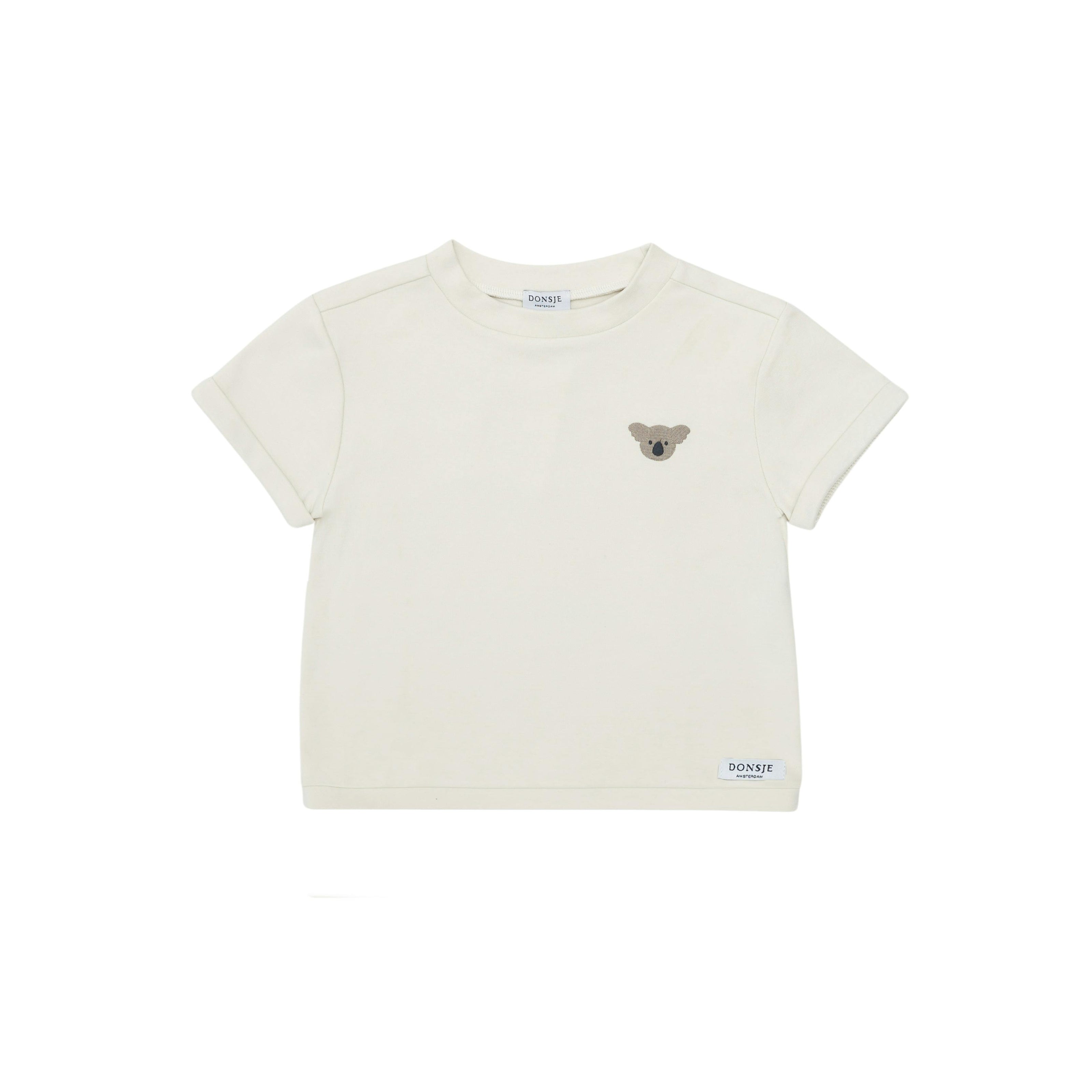 Jarne T-shirt | Koala | Birch