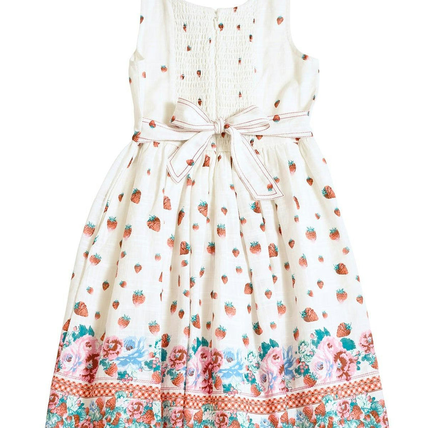 Mini Sadie Dress in Strawberry Vintage Tier