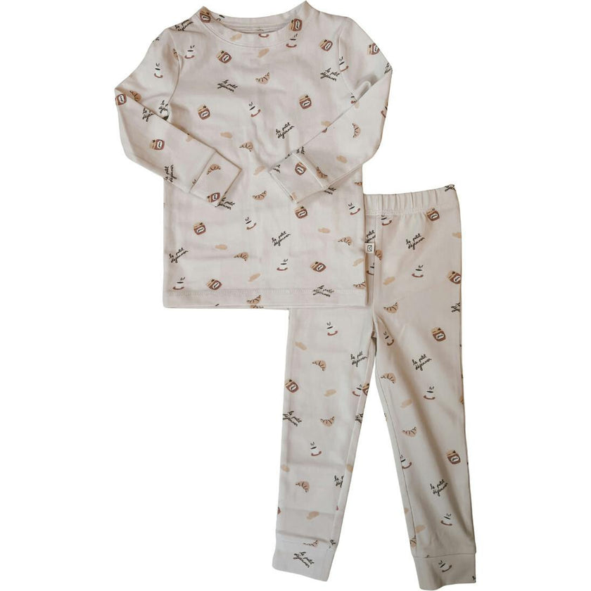 Modal Pajama Set in Petit Déjeuner