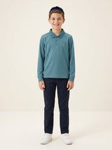 Boys Dri-Fit Performance Long Sleeve Polo