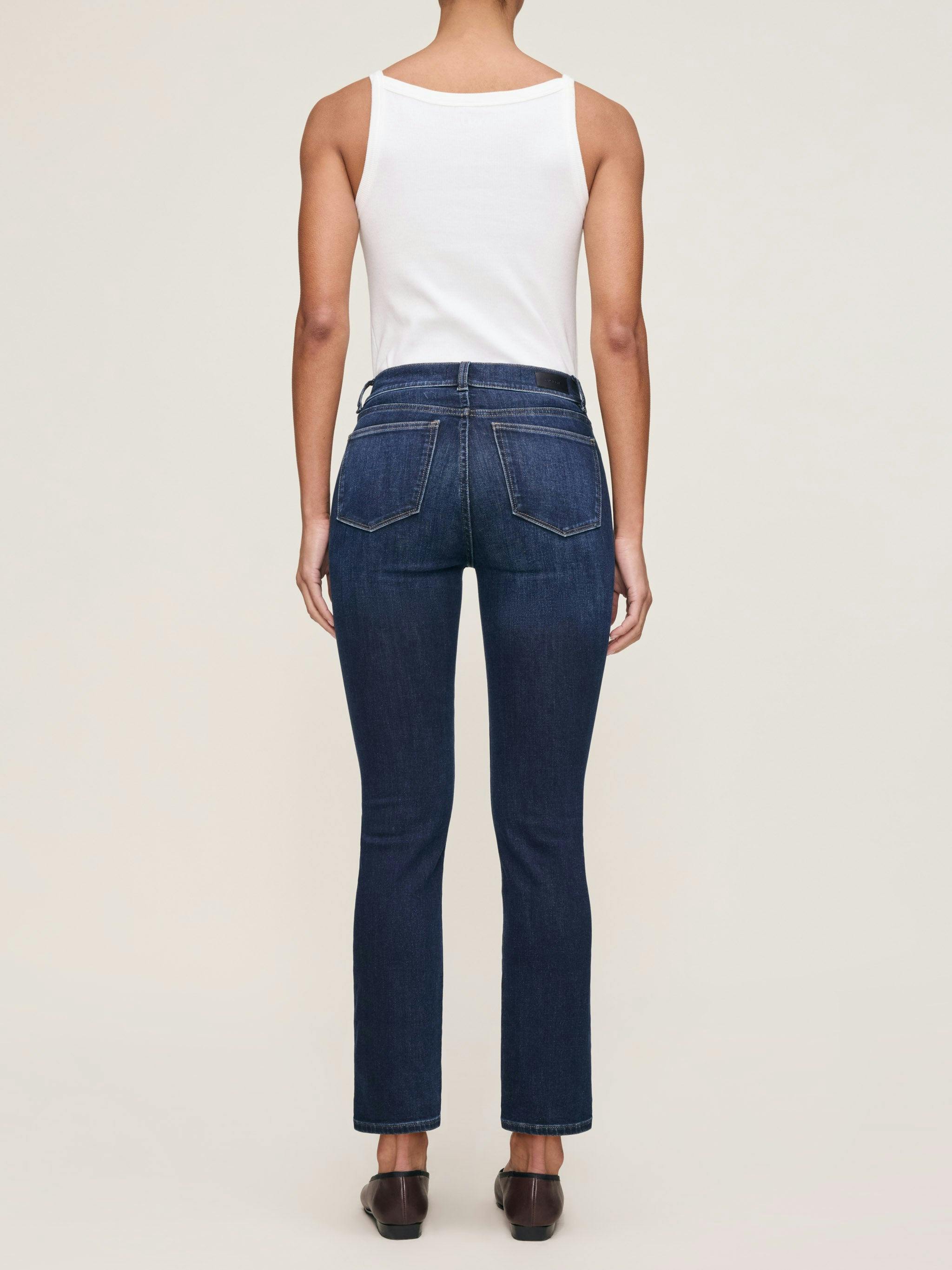 Mara Straight Mid Rise Instasculpt™ Ankle Jeans  Eastside