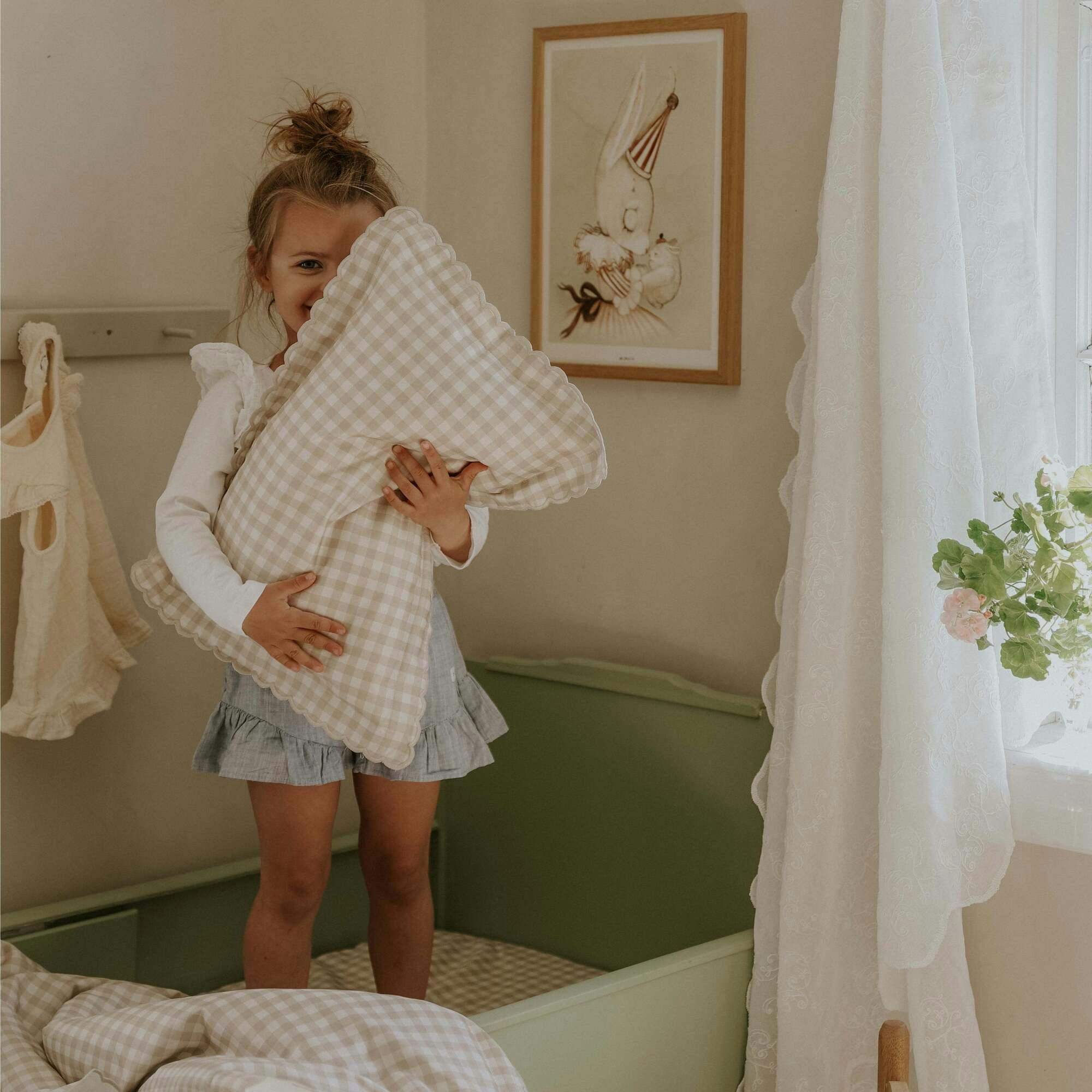 Picnic Gingham Toddler Pillow Set, Prints