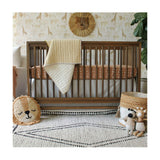 Kendi Beige Cotton Hand-Quilted Baby Blanket