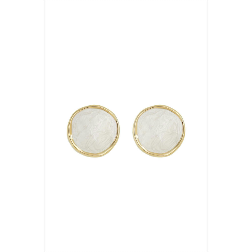 Enamel Ripple Earrings