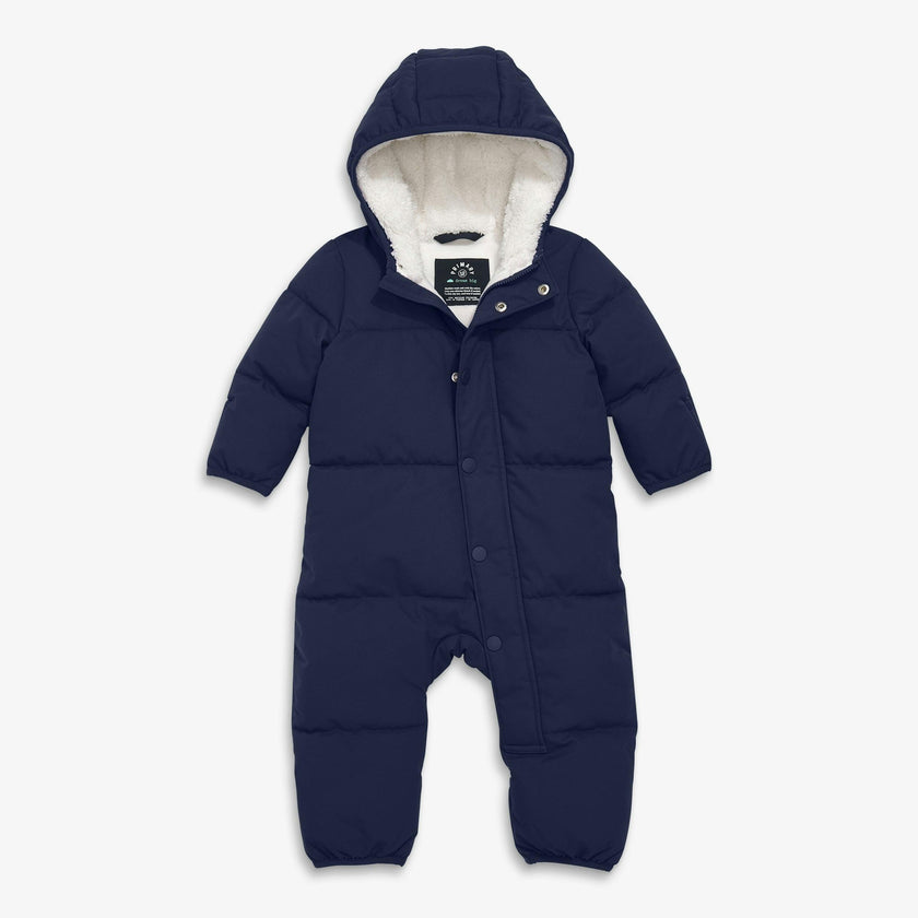 Baby weatherproof puffer suit