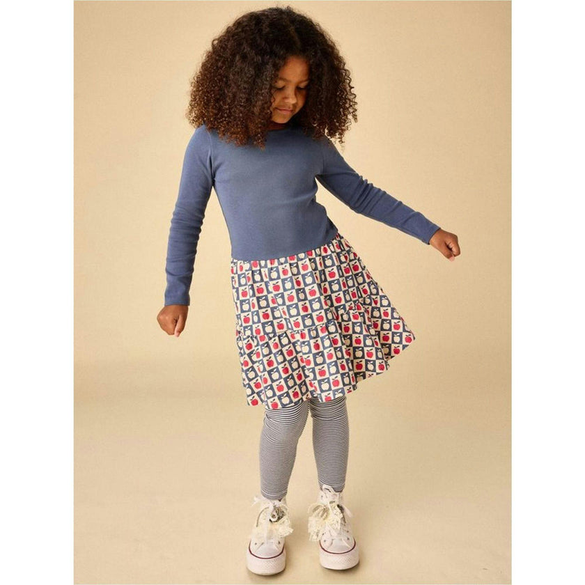 Tiered Skirted Twirl Dress, Multi