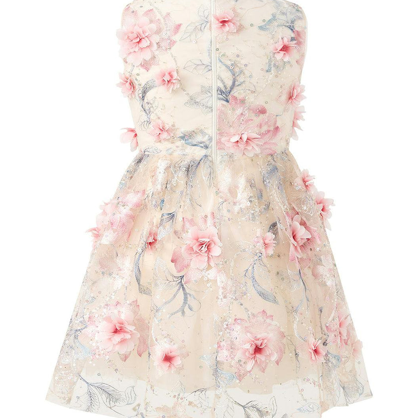 Rosalia Embroidered Mini Dress