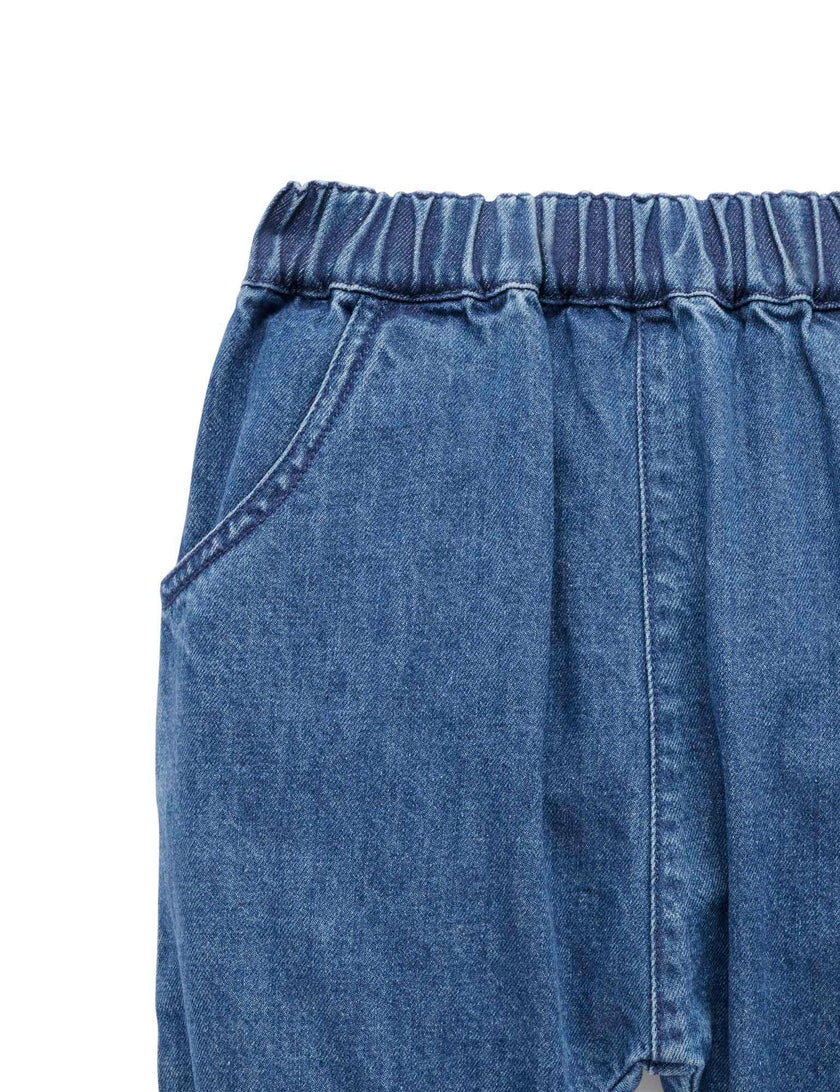 Chambray Pants Mid Denim