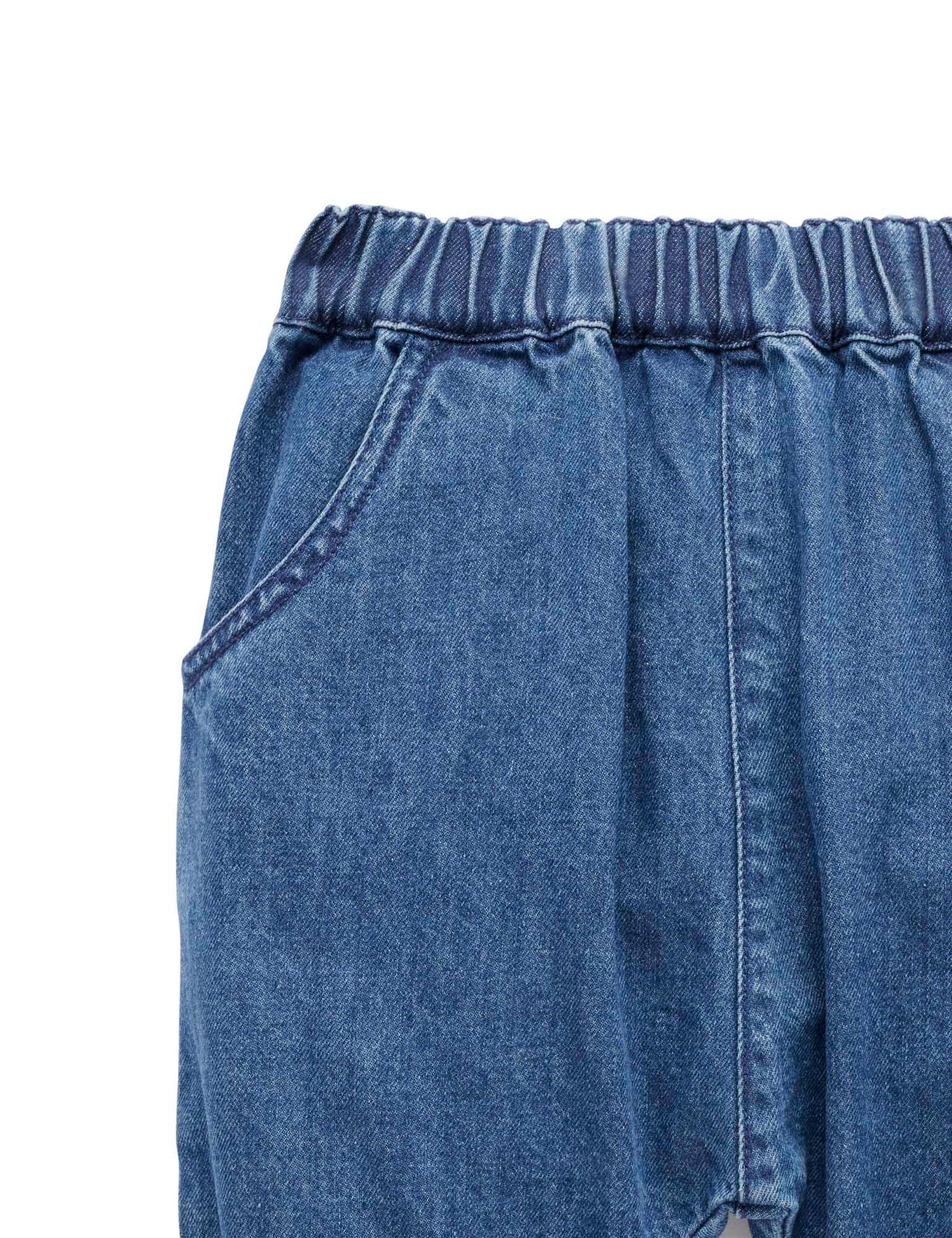 Chambray Pants Mid Denim