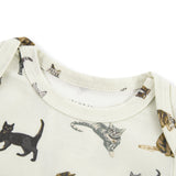 Cotton Stretch Short Sleeve One Piece