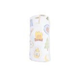 Camping Blue - Swaddle Blanket