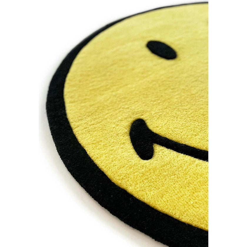 Round Smiley Rug