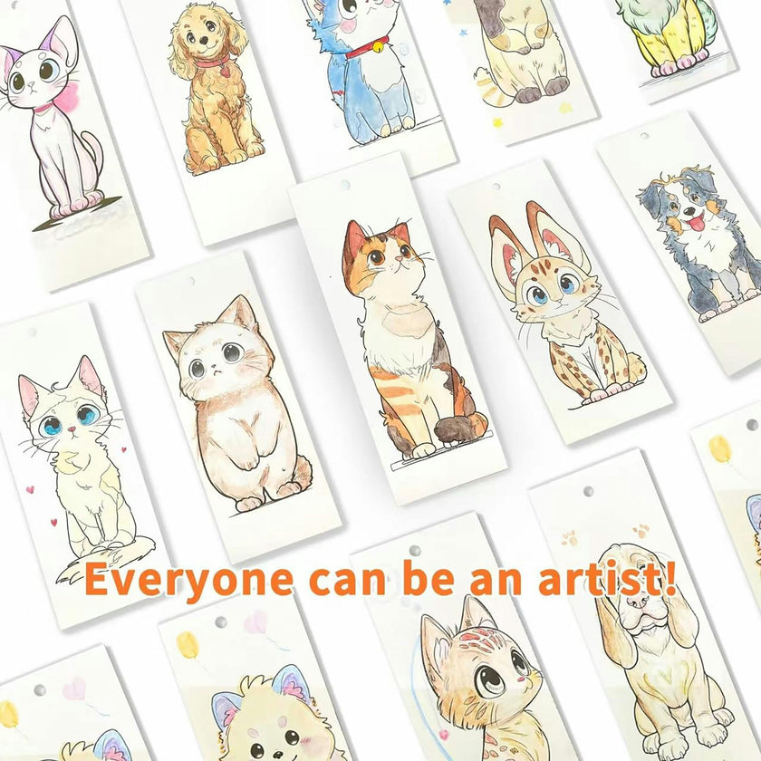 COIPLAY: Watercolor Art Kit - Meow & Bark