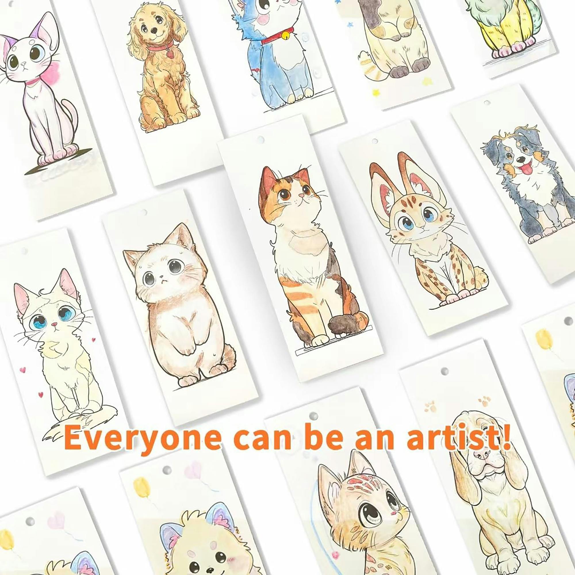 COIPLAY: Watercolor Art Kit - Meow & Bark