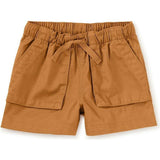 Woven Camp Shorts, Natural