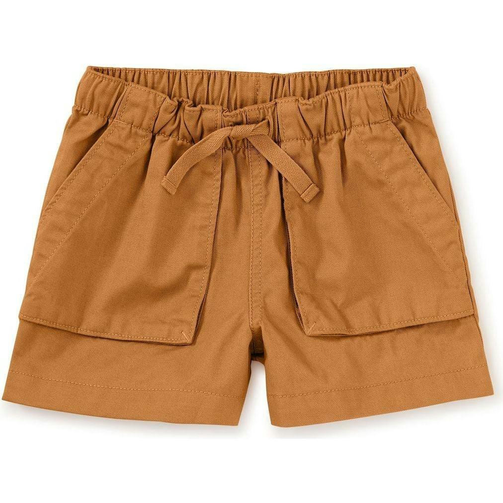 Woven Camp Shorts, Natural