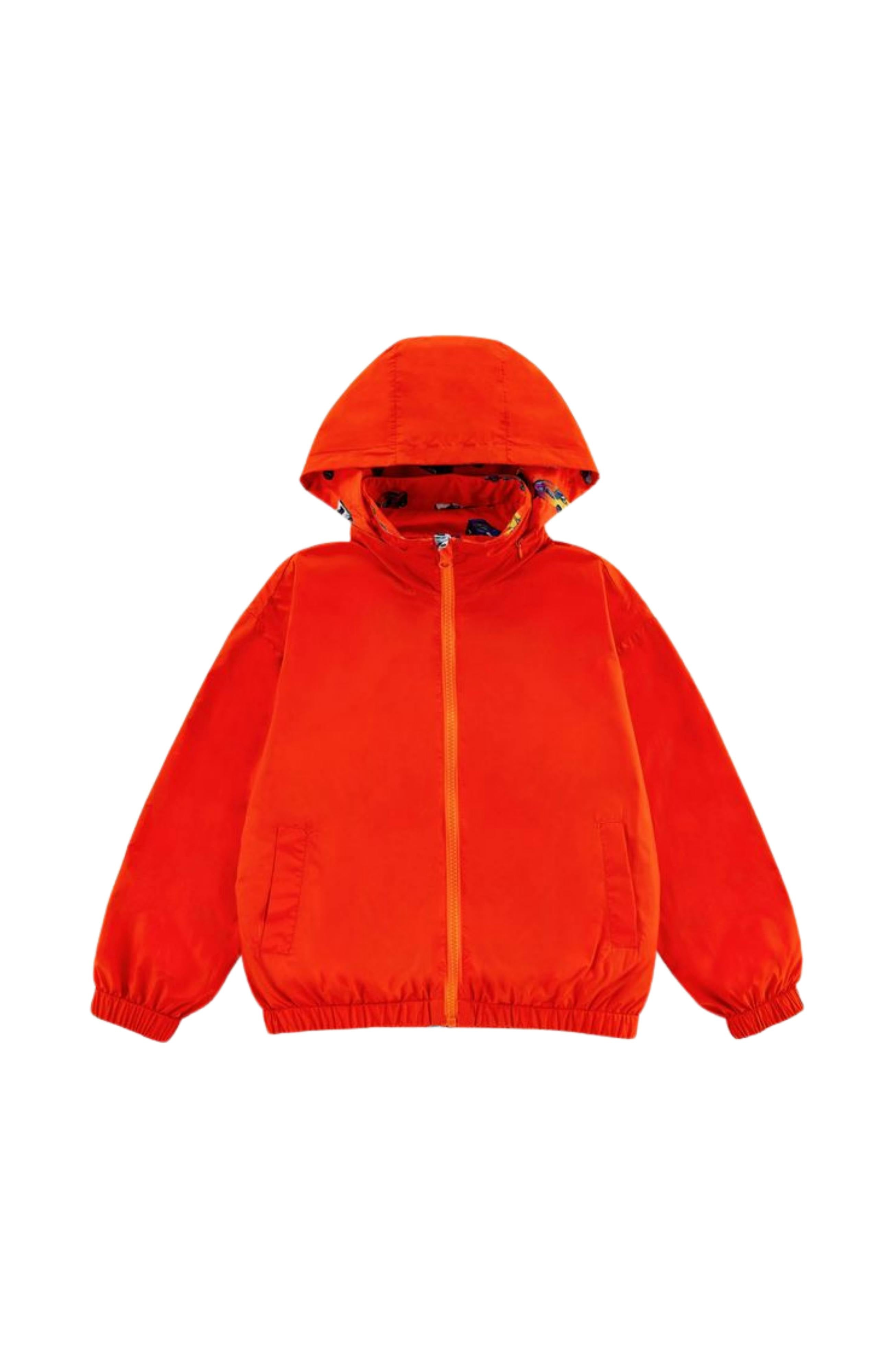 Max Reversible Rain Jacket Windbreaker, Hot Rod