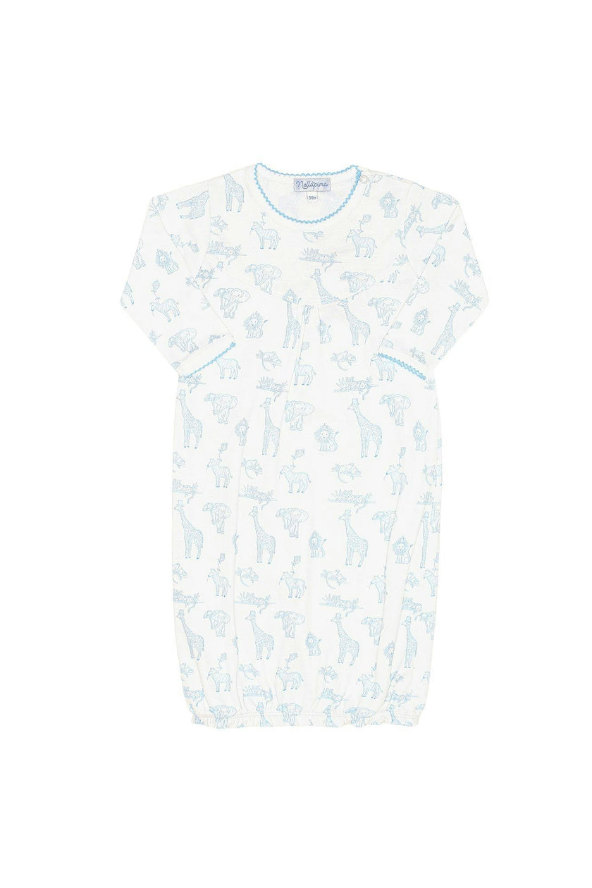 Blue Safari Gown