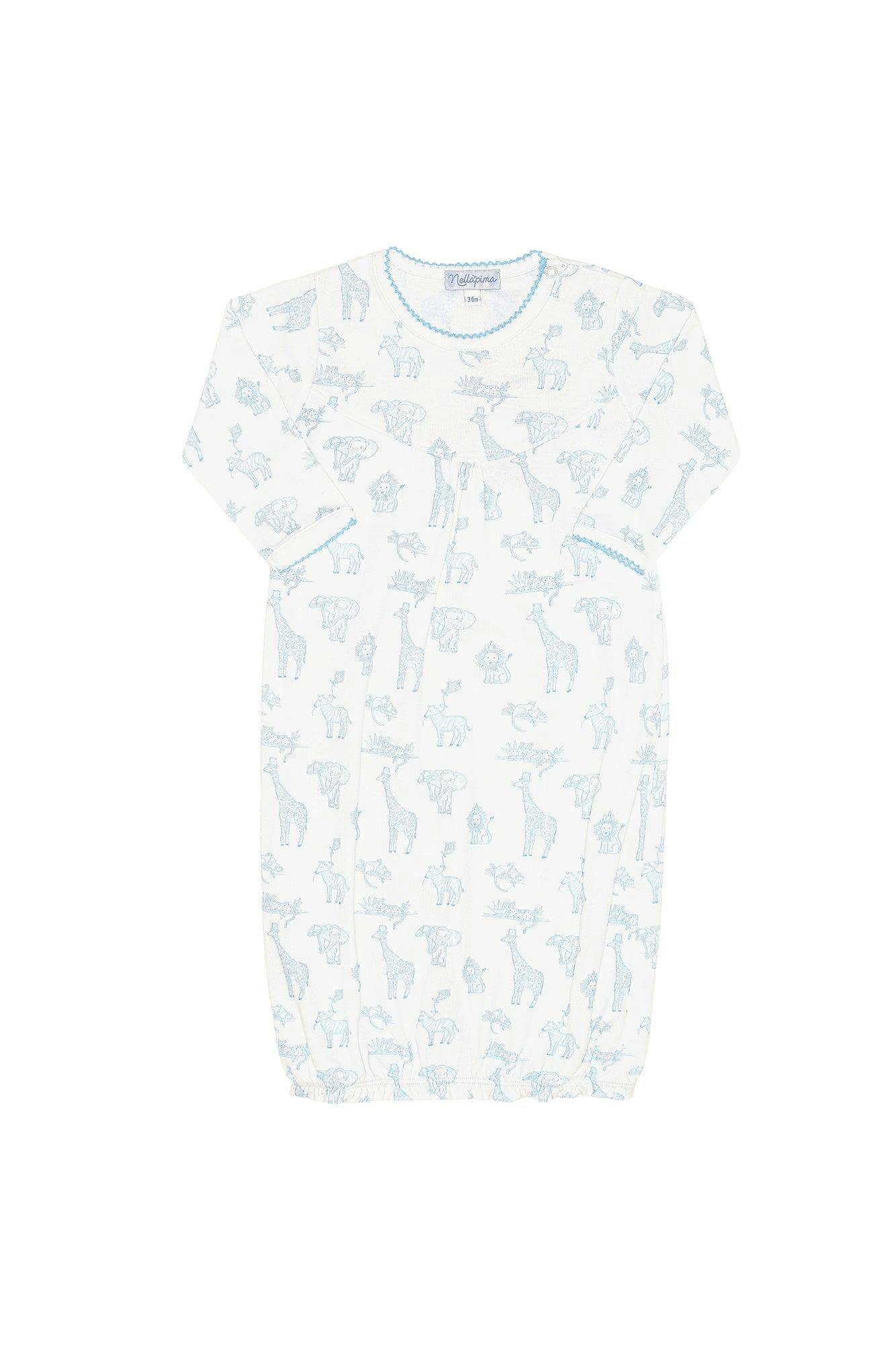 Blue Safari Gown