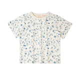 Oversized T-Shirt | Organic Cotton Jersey - Scandi Floral