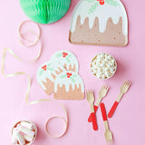 Baking Spirits Bright Figgy Pudding Petite Napkins