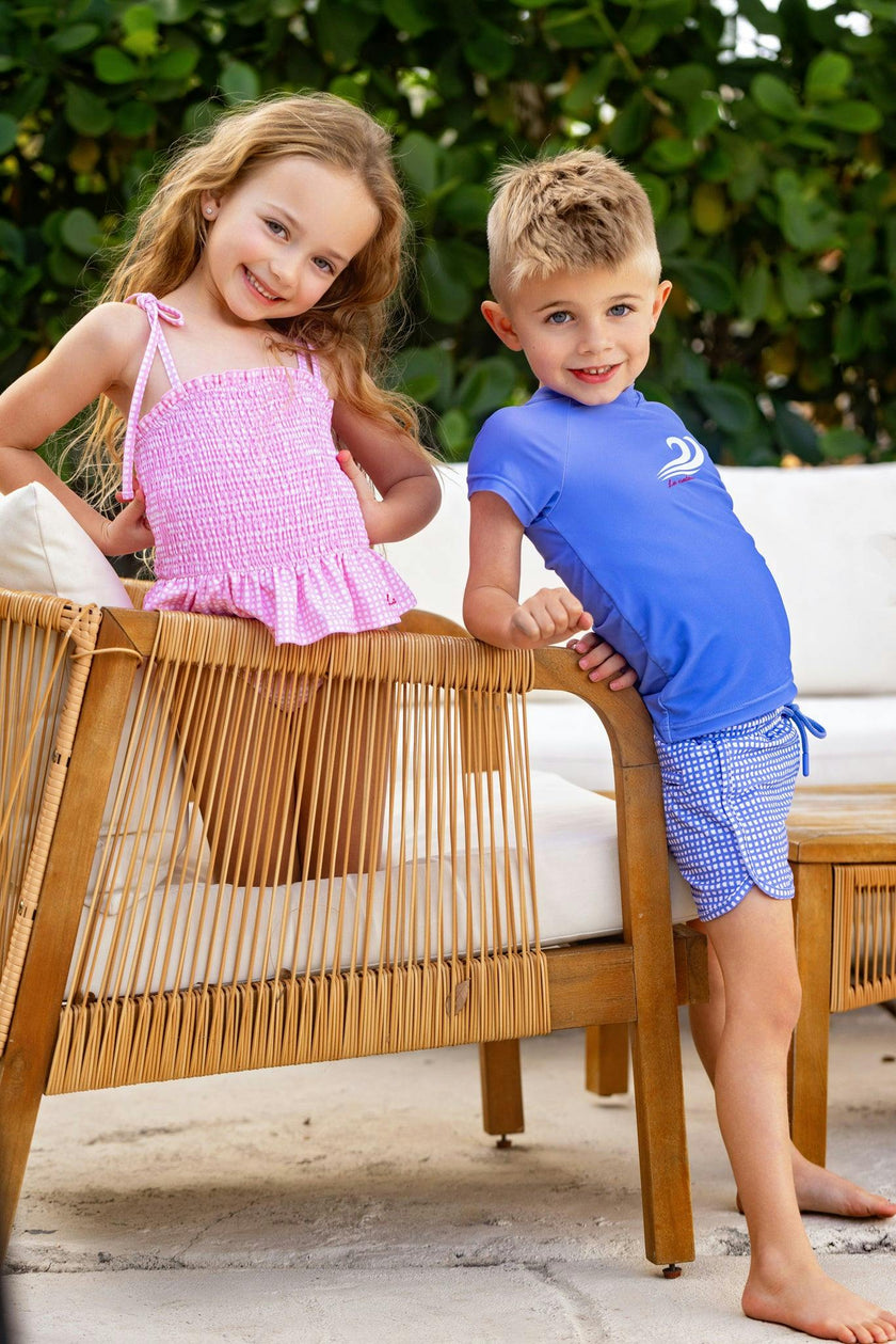 Gingham One Piece
