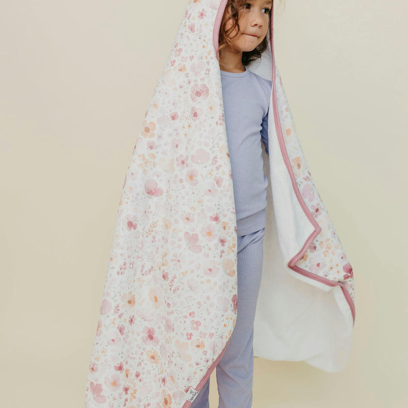 Premium Big Kid Hooded Towel - Diana