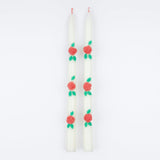 Rose Taper Candles