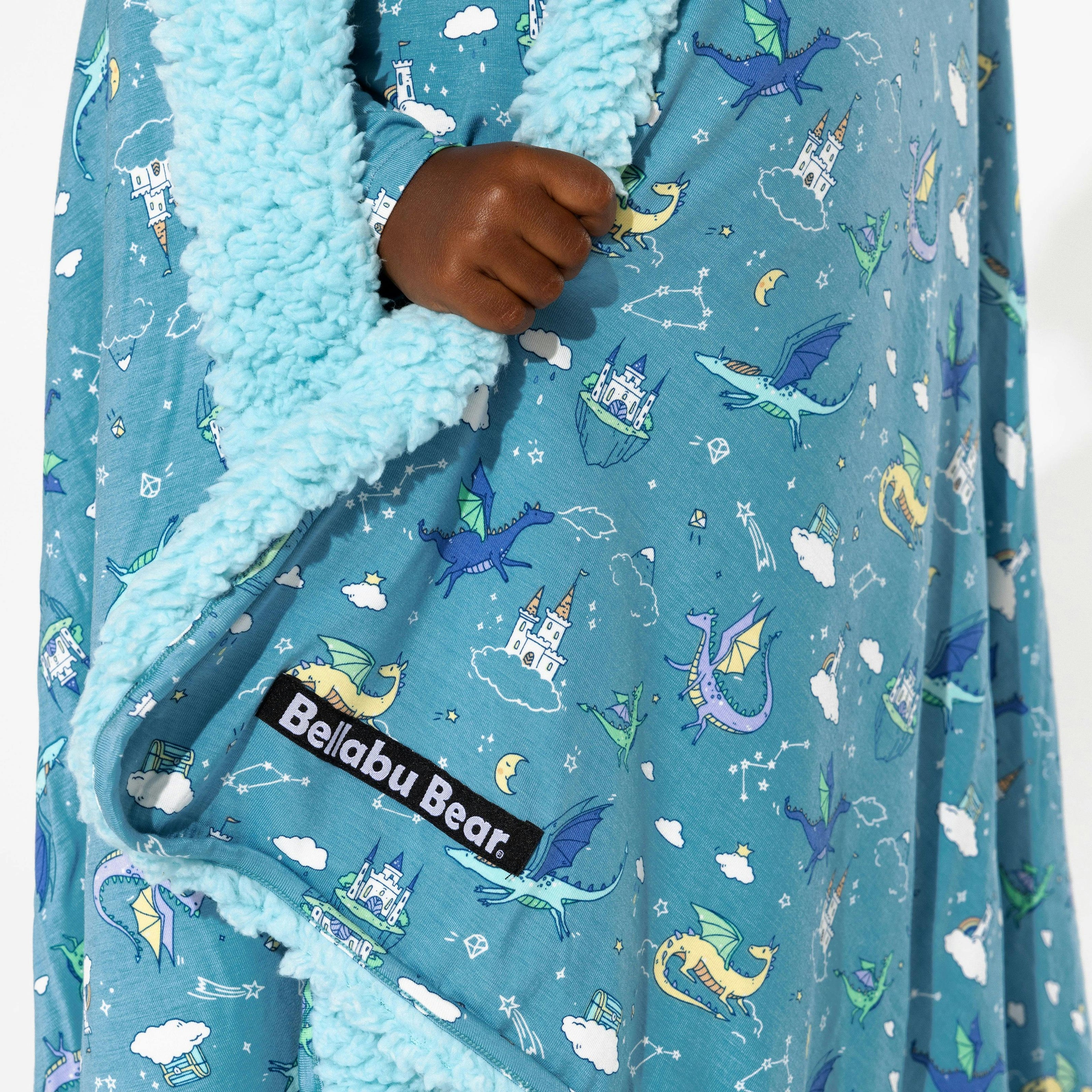 Dragon Dreams Bamboo Sherpa Blanket