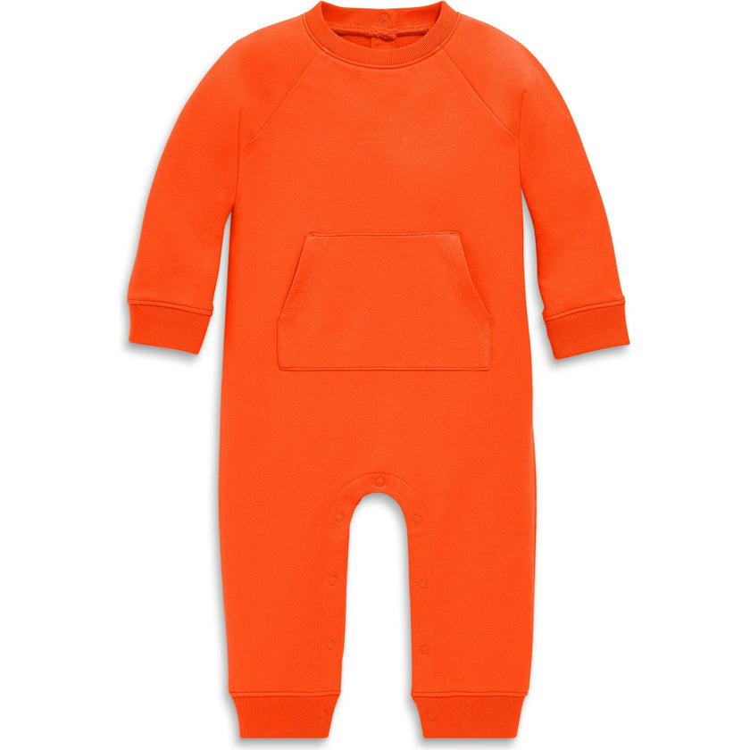 Baby sweatshirt romper