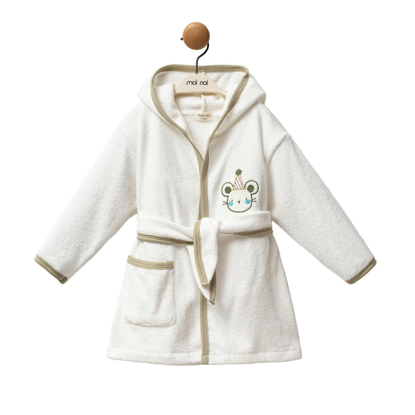 Ivory Mouse Party Robe