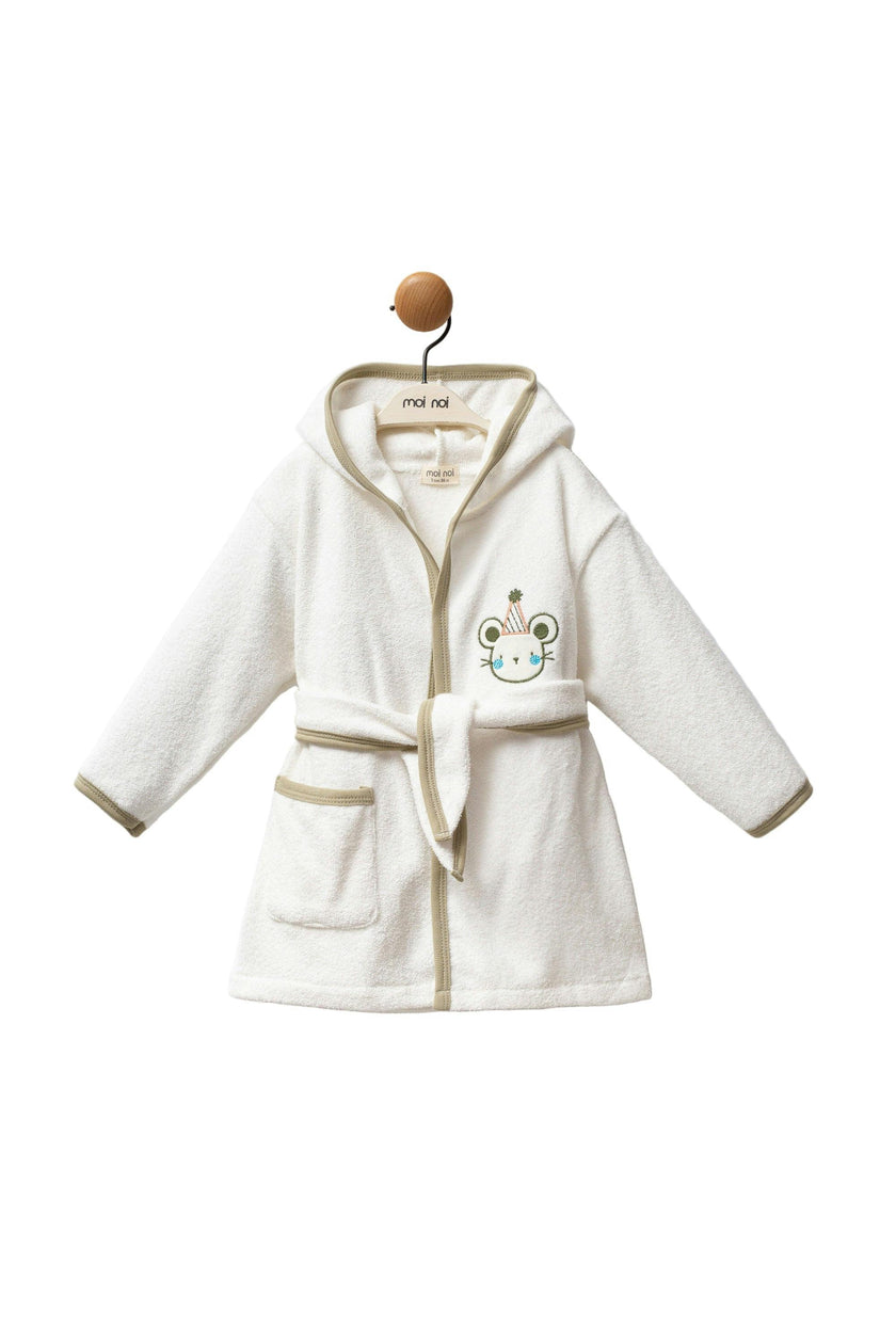Ivory Mouse Party Robe