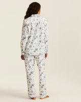 Women's Twill Pajama Set in Hallow's Eve Toile