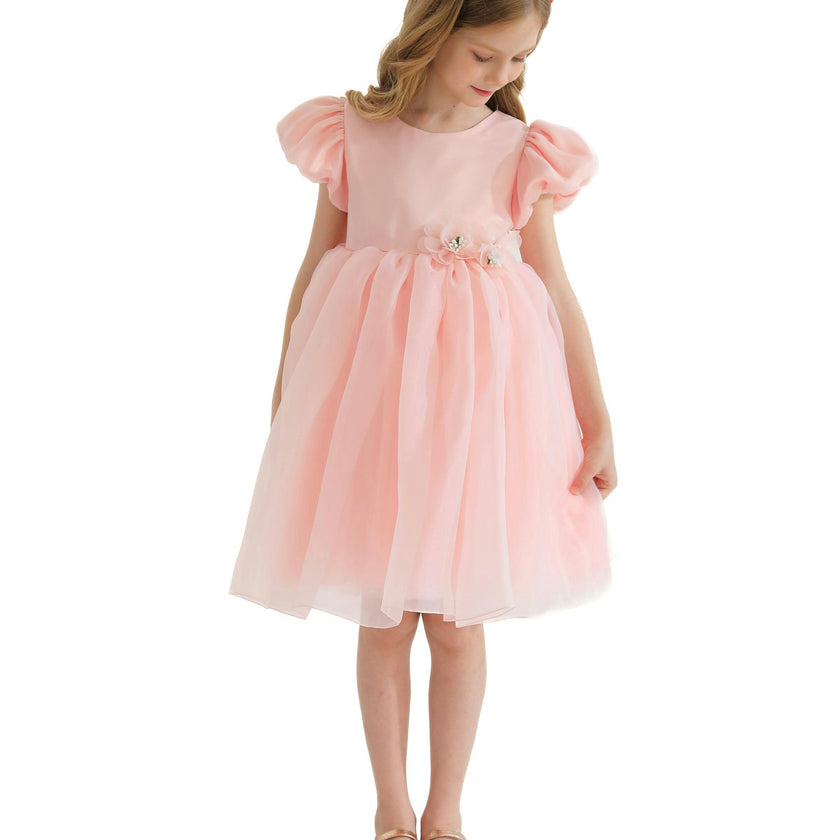 Pink D'Amico Floral Teacup Dress