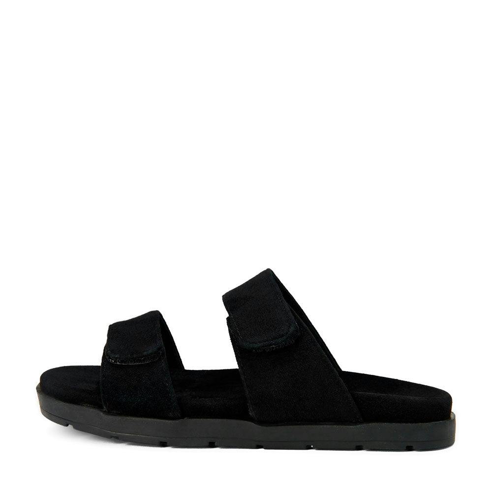 Rafa Double Velcro Strap Slides Slip Ons
