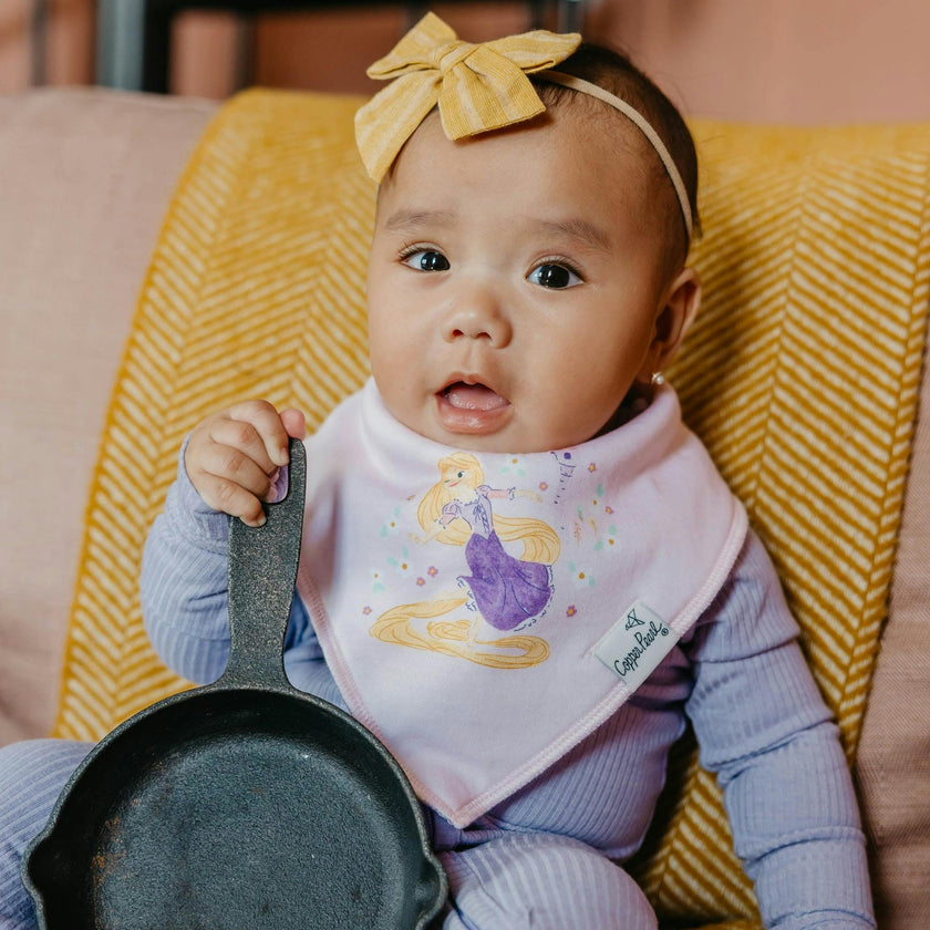 6 Pack Baby Bandana Bibs - Disney Princess