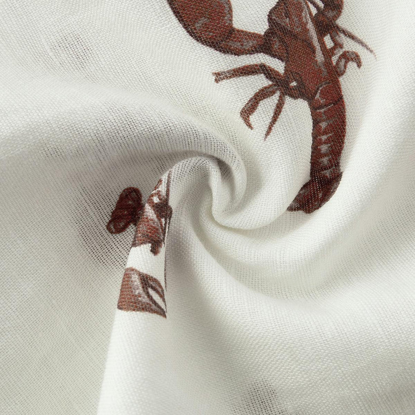 Cream Lobster Tank Top Shortall