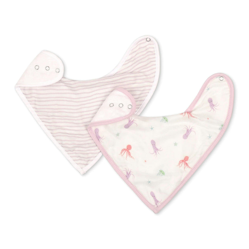 & Lavender Wave Bib Set