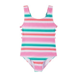 Multi-Stripe Swimsuit