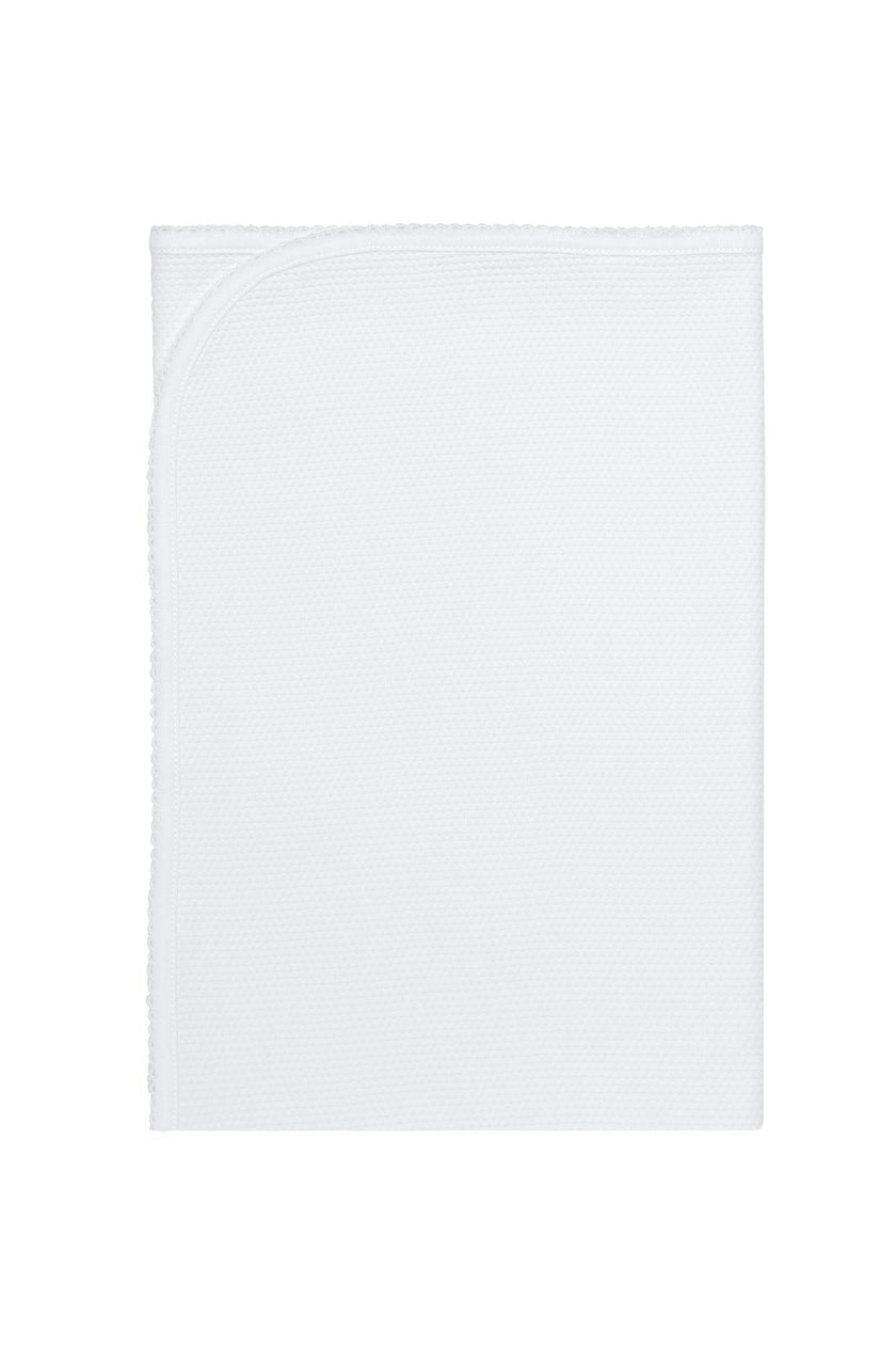 White Bubble Baby Blanket