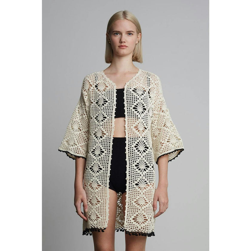 VIOLET CROCHET COVER UP | IVORY