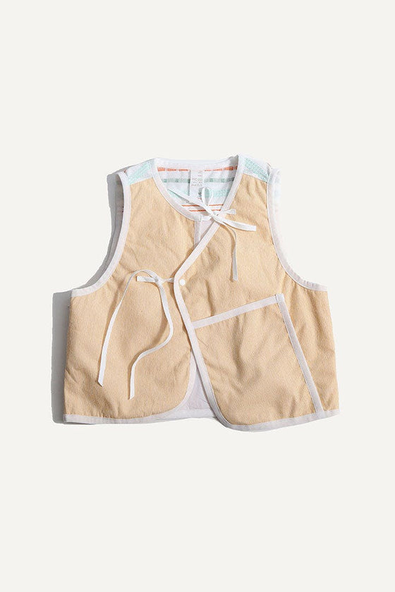 TOBIAS PADDED PATCHWORK VEST