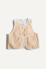 TOBIAS PADDED PATCHWORK VEST