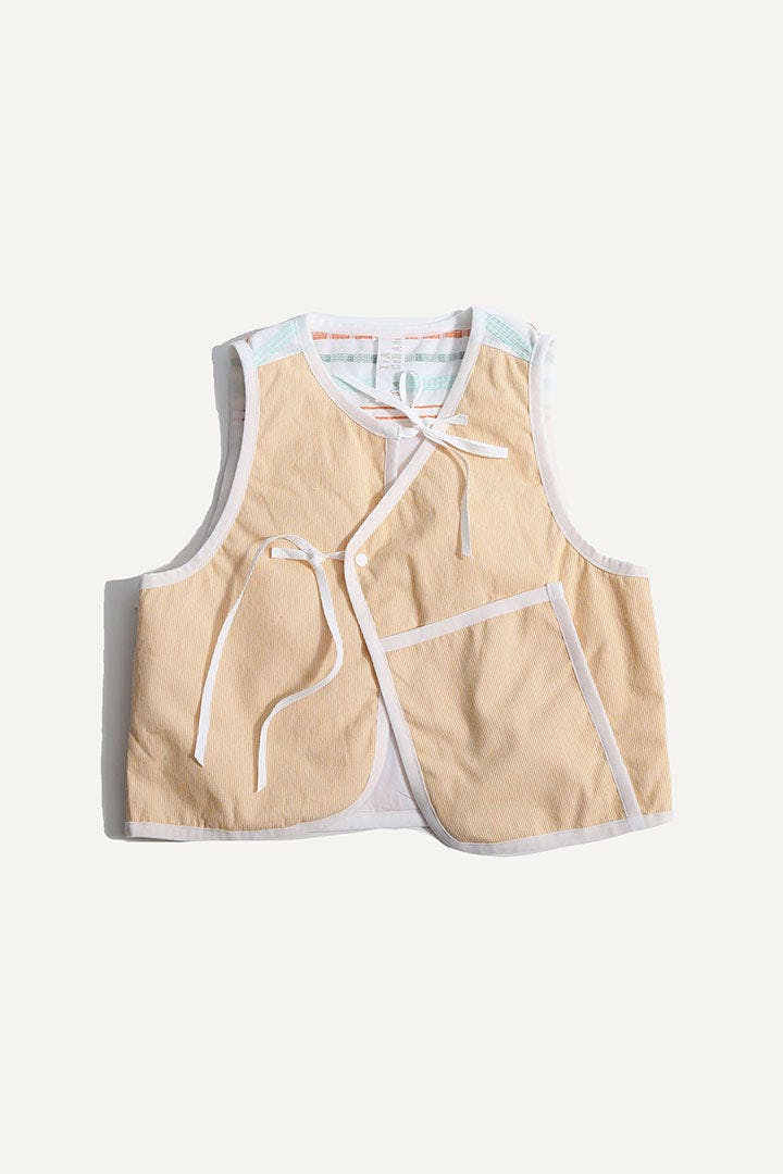 TOBIAS PADDED PATCHWORK VEST