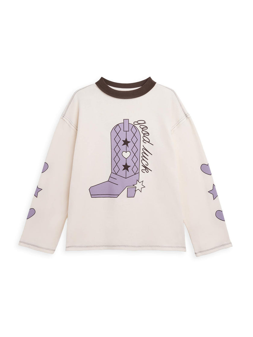 women's longsleeve - good luck