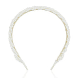 White Pearl Embellished Headband