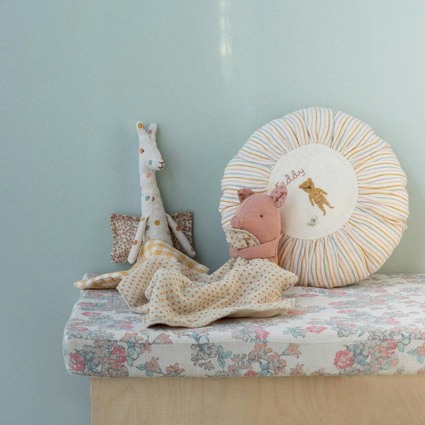 Lullaby friends, Pig, Mini - Rose